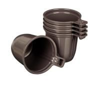 Чашка одноразовая кофейная ПП 200мл коричневая UPAX-UNITY 50/1500 