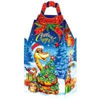 НГ Коробка Елка до 1 кг 150х80х160мм 1/150