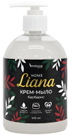 Мыло жидкое крем 500мл с дозатором HOME Liana Барбарис HIBERG 1/15