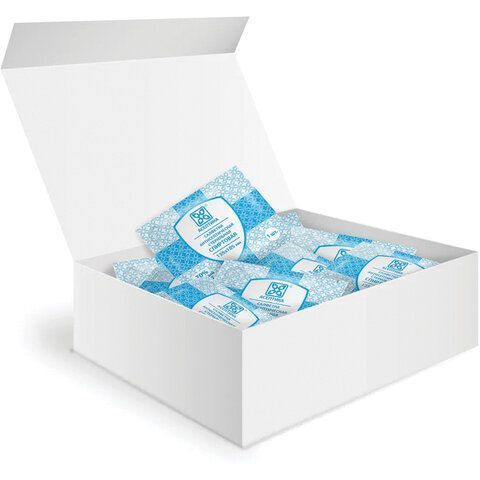 Салфетки влажные саше спиртовые антисепт 135х185мм АСЕПТИКА 1/120 (Клиент)