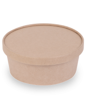 Контейнер бумажный супница 750мл d-150  крафт OSQ ROUND BOWL 750  (кр 461832) 45/270