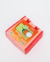 Губка для посуды макси (2шт) 110х60х55мм Крокодильчик 1/20