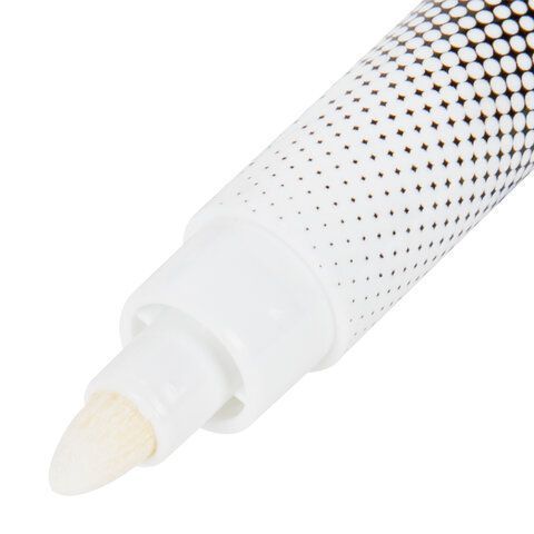 Маркер перманентный белый 3мм круглый наконечник Staff Everyday 1/10  (Клиент)