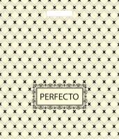 Пакет с вырубной ручкой (42х48)-90 Перфекто Беж Тико  25/400