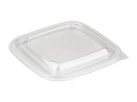 Крышка для контейнера ПП СпК-1212 (126х126х13) Кубик прозрачная ПолиЭр 50/500