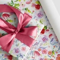 Бумага упаковочная 68,5х100см Летний сон Интерпак 1/50 Бумага упаковочная 68,5х100см Летний сон Интерпак 1/50