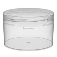 Банка с резьбой 250мл d-89 б/кр прозрачная Шарм 250/89 Перинт (крышка 446339) 450/150