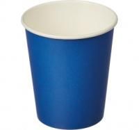 Стакан бумажный для горячего 250мл d-80 Синий 50/1000 Стакан бумажный для горячего 250мл d-80 Синий 50/1000