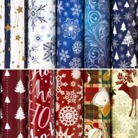 НГ Бумага упаковочная 70х100см ЗОЛОТАЯ СКАЗКА Red&Blue мелов 10дизайнов 105г/м2 1/50