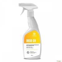 Средство дезинфицирующее кожный антисептик 600мл Deso С9 с курком для рук и поверхностей GRASS 1/8