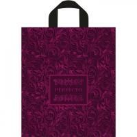 Пакет с петлевой ручкой (31х35)-95 Перфекто Лилу Тико 25/300