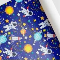 Бумага упаковочная 68,5х100см Спэйс Интерпак 1/50 Бумага упаковочная 68,5х100см Спэйс Интерпак 1/50