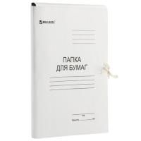 Папка для бумаг на завязках картон BRAUBERG гар пл 300г/кв.м 200л 1/150 Папка для бумаг на завязках картон BRAUBERG гар пл 300г/кв.м 200л 1/150