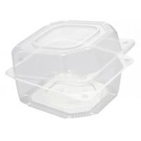 Контейнер с крышкой ПЭТ (125х125хх80) К-13 КР (В) UPAX-UNITY 600/600 