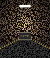 Пакет с вырубной ручкой (42х48)-90 Перфекто Монограм Тико 25/400