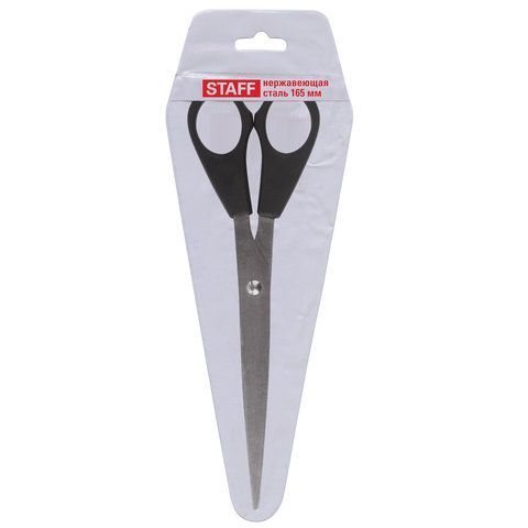 Ножницы 165мм метал европодвес в чехле Basic Staff 1/12