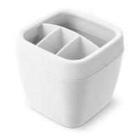 Органайзер для зубных щеток белый Эллиса 1/18